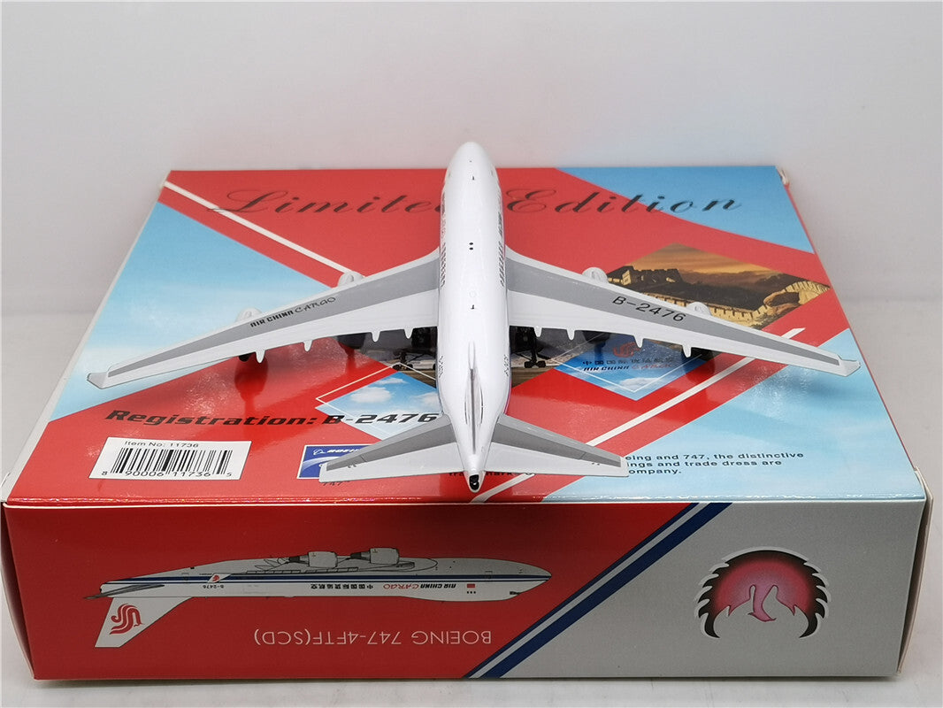 1:400 Phoenix AIR CHINA CARGO BOEING B747-400F Airplane Diecast Aircraft Model
