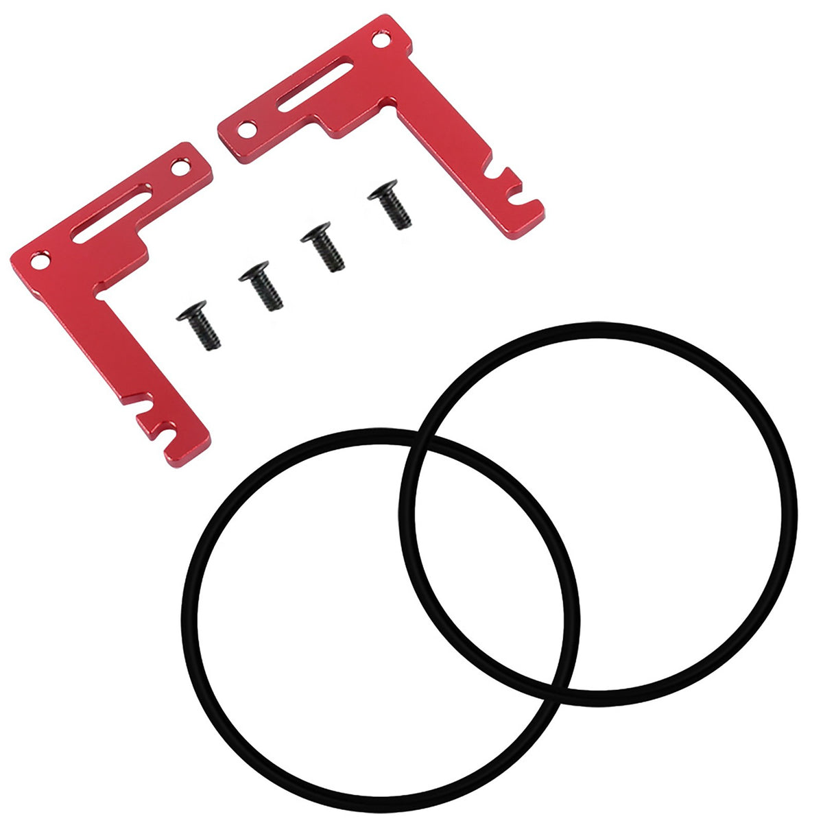 Aluminum Short Battery Holder Bracket Set For Tamiya TT02 Series