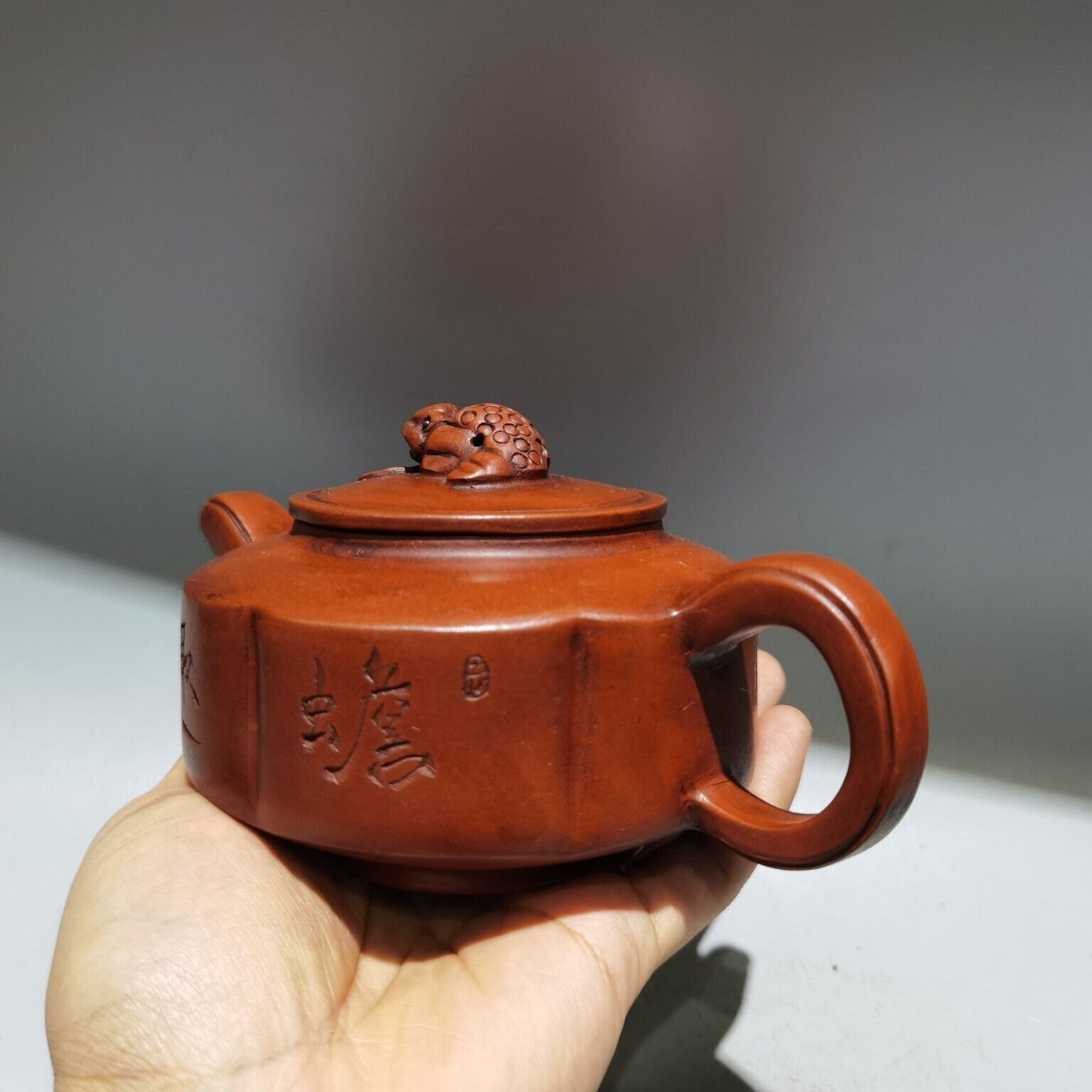 chinese yixing purple clay teapot tea set pot zisha ceramic cute decor figurine