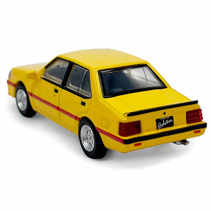 Mitsubishi Lancer EX2000 Turbo 1:64 Diecast Model Car Alloy Metal Vehicle Yellow