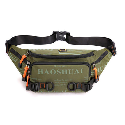 Waist Bags Men Nylon Waist Packs Belt Bag Pack Travel Chest Bags Leg Bag