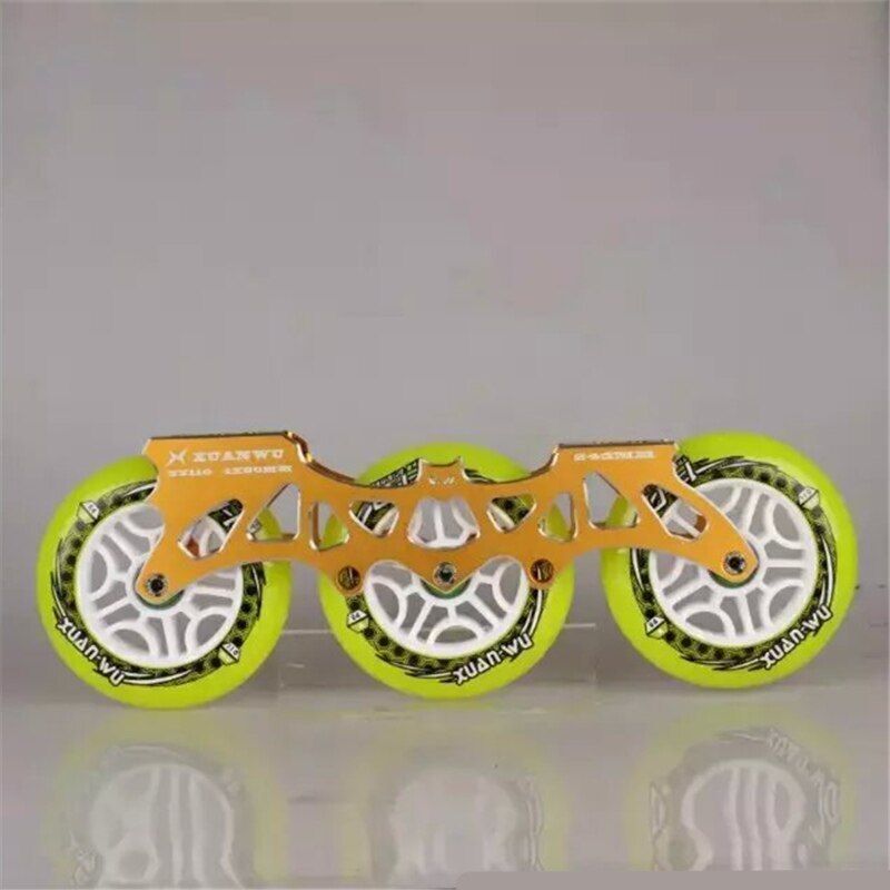 Frame Wheel Bearing 3*110mm Inline Speed Skating Frame Ultralight Alloy Base 85A