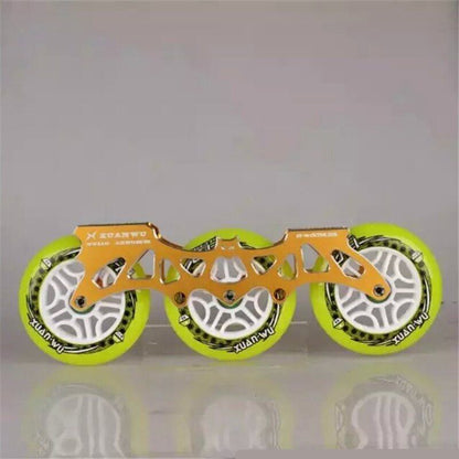 Frame Wheel Bearing 3*110mm Inline Speed Skating Frame Ultralight Alloy Base 85A