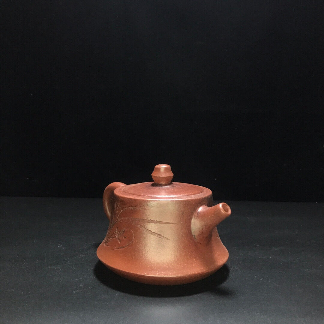 Chinese Yixing Zisha Clay Handmade Exquisite Teapot （柱础 底款：顾景舟）