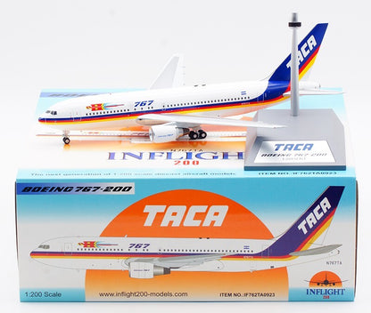 1:200 InFlight TACA BOEING 767-200 Passenger Airplane Diecast Aircraft Model