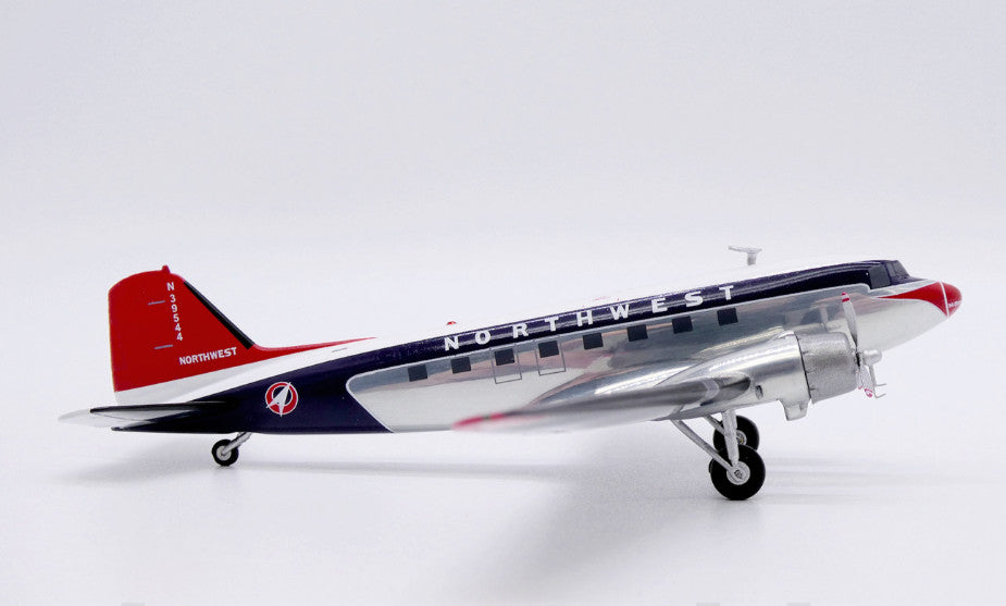 1:200 JC Wings NORTHWEST Douglas DC-3 Airplane Diecast Aircraft Plane Model