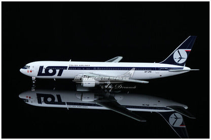 1:400 JC Wings LOT BOEING 767-300ER Passenger Airplane Diecast Aircraft Model