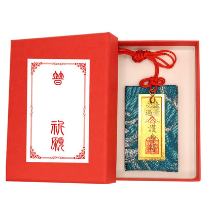 Amulet Key Pendant Wealth Attraction Safety Talisman Good Luck Pendant