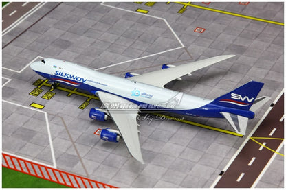 1:400 Phoenix SILKWAY BOEING 747-8F Airfreighter Diecast Aircraft Plane Model