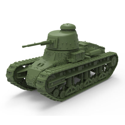 SSMODEL SS1250833 1/1250 Military Model Kit Japan Renault Otsu Light Tank