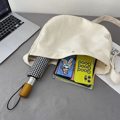 Canvas Shoulder Bag Large Shopping Bags Crossbody Purse Messenger Bag 41*7*30 CM