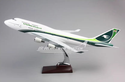 47CM 1:150 Iraqi Airways BOEING 747-400 YI-ASA Passenger Airplane Resin Model