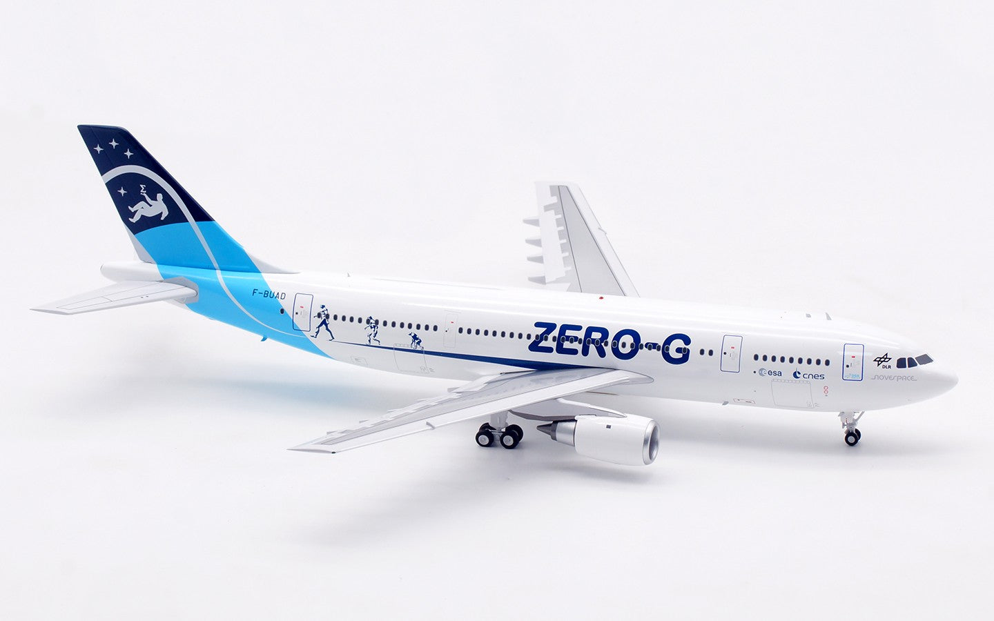 1:200 27CM B-Models ZERO-G AIRBUS A300 Passenger Airplane Diecast Aircraft Model