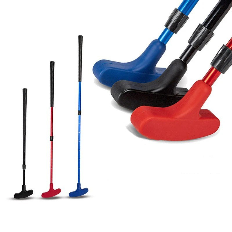 Retractable Golf Putter Adjustable Left Right Handed Golf Training Aid Kids