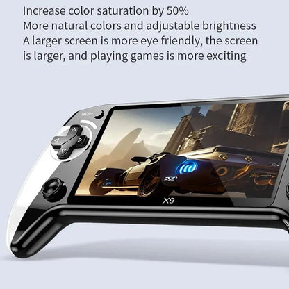 X9 Handheld Game Console 1500mah 5.5 Inch HD Screen Portable Retro Video Game