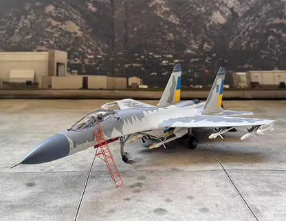 1:72 JC Wings Su-27 Flanker Ukrainian Air Force 2023 Fighter Plane Diecast Model