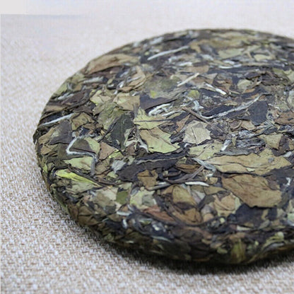 350g Spring White Tea Shoumei White Tea Cake Natural Small Leaf Tea Health Care