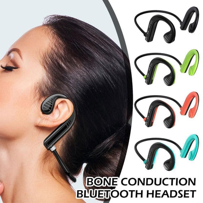 Bone Conduction Headphones Wireless Bluetooth 5.2 Outdoor Sport Open-Ear Headset