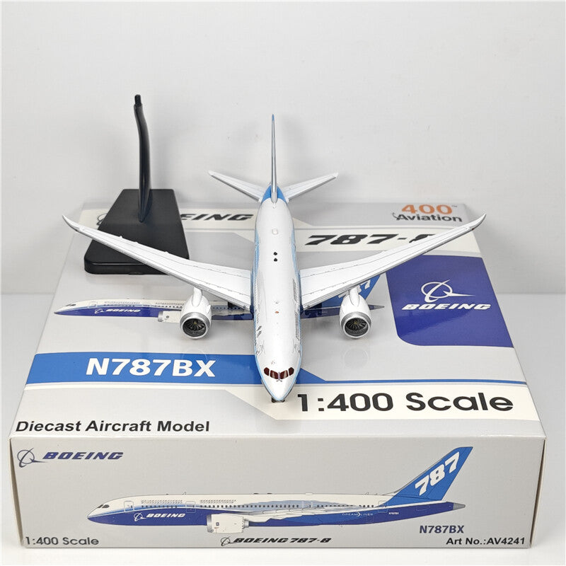 1:400 Aviation BOEING B787-8 Passenger Airplane Diecast Plane Model