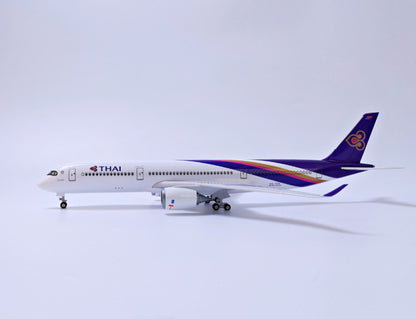 47CM 1:142 THAI AIRBUS A350 Airplane Landing Gears Resin Plane Aircraft Model