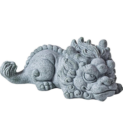 Chinese Pixiu Sandstone Tea Pet 13cm 5.2in Tea Play Kung Fu Tea Set