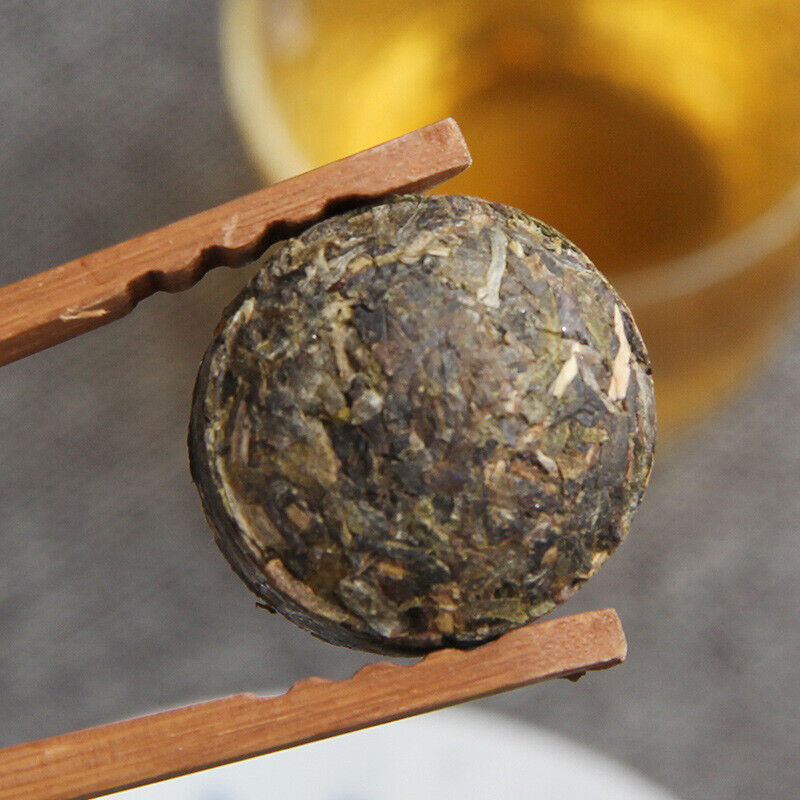 100g Mu Zhi Pu'er Small Tuo Tea Series"Jiao Mu Sheng Tuo"Pu'er Original Raw Tea