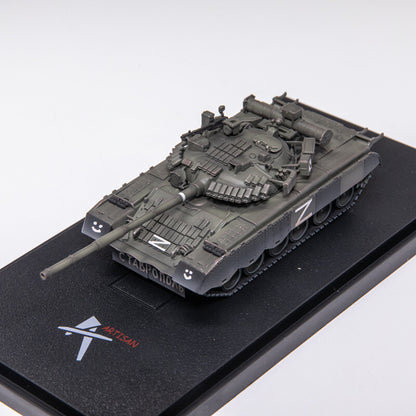 1:72 Scale ARTISAN T-80BV Main Battle Tanks Plastic Diecast Military Armor Model