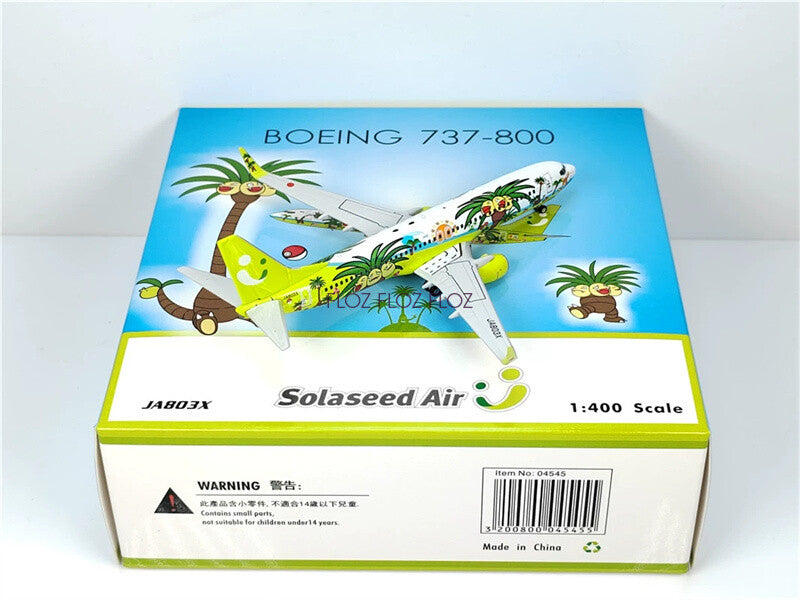 Phoenix Solaseed Air for Boeing B737-800 JA803X 1:400 Aircraft Pre-built Model