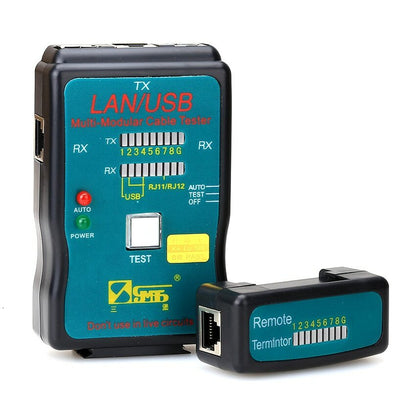 CT-168 Multi-Modular Network RJ45 Cat5 RJ11 Ethernet Hot Cable LAN USB Tester