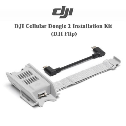 DJI Cellular Dongle 2 Install Kit for Flip – Bracket & Cable – No Dongle