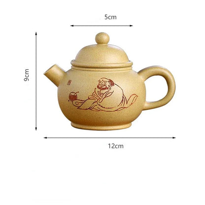 220ml Yixing Purple Clay Teapots Authentic Dahongpao Xishi Tea Pot Handmade