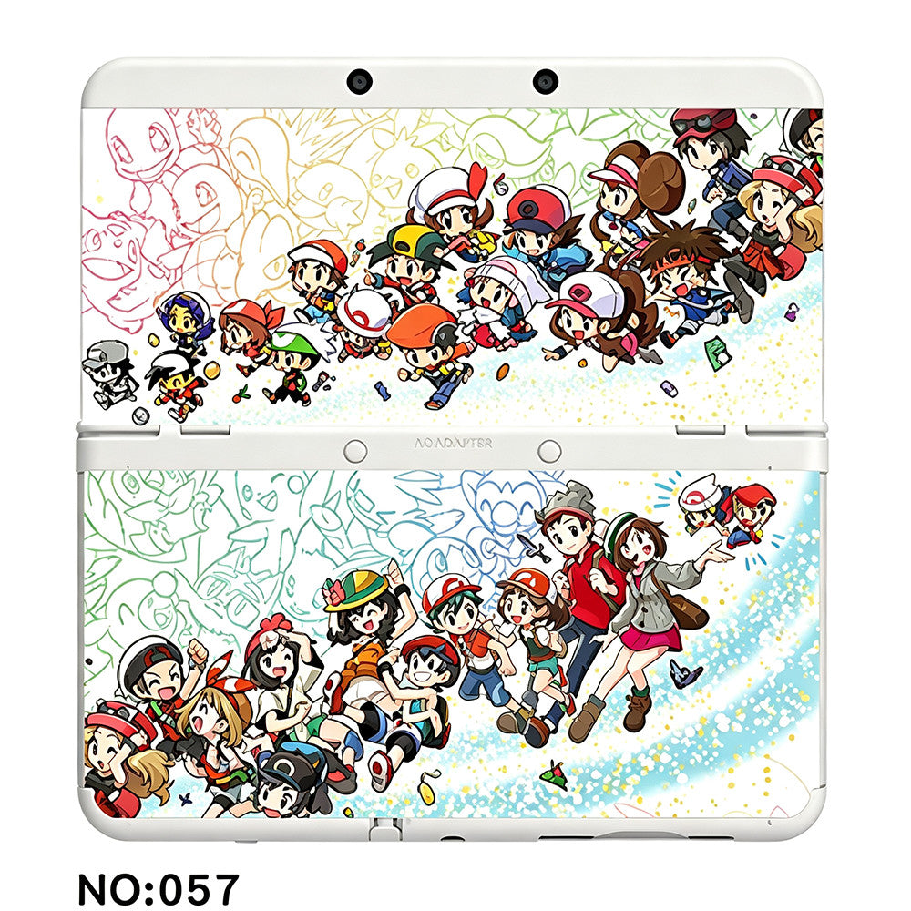 46‑Design Limited Themed Shell Cover Plates for New Nintendo 3DS