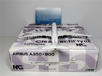 1:400 NG Model Lufthansa AIRBUS A350-900 Passenger Airplane Diecast Plane Model