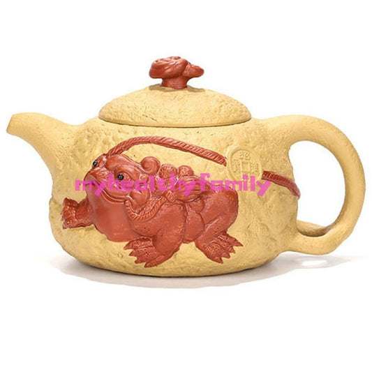 330ml Yixing Purple Clay Pot Handmade Kung Fu Teapot Tea Set Kettle Tea Ceremony