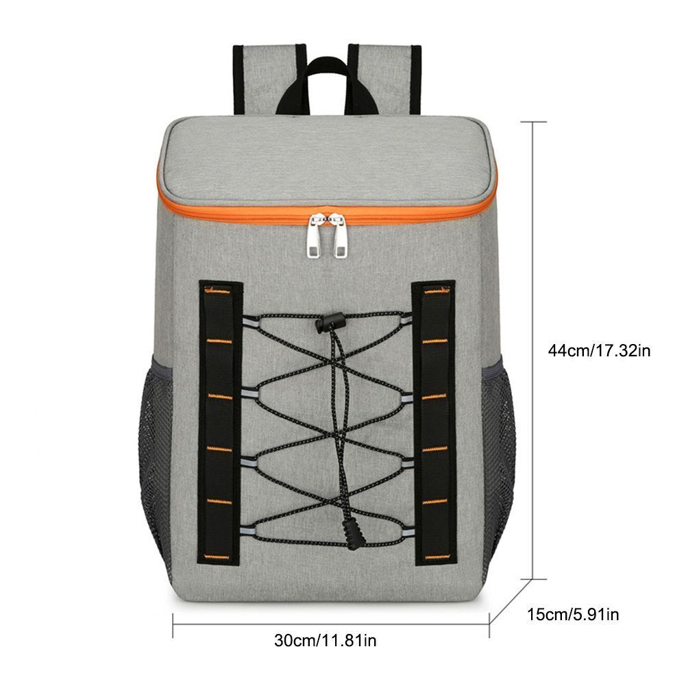 18/24l Thermal Cooler Backpack Large Capacity Camping Cooler Bag Waterproof Kit
