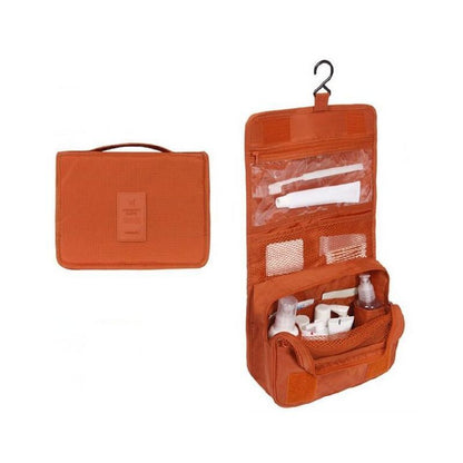 Traveling Cosmetic Bag Nylon Waterproof Makeup Purse Storage Pouch 24*9*18.5 CM