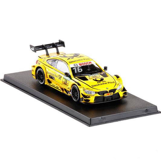 1/43 2017 BMW M4 DTM Model Car Metal Diecast Toy Vehicle Collectible Timo Glock