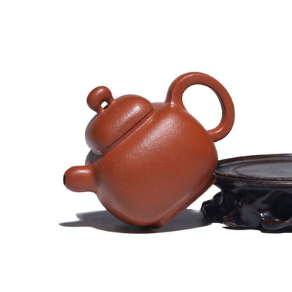 110ml Yixing Purple Clay Teapots Handmade Pot Zhu Mud Kettle Zisha Tea Set