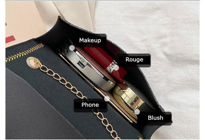New Luxury Shoulder Women Designer Messenger Bags Leather Crossbody Bag Sequin