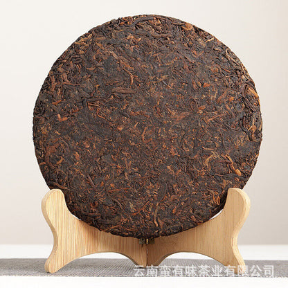 357g Yunnan Pu'er Tea Banzhang Old Tree Cake Tea Pu'er Ripe Tea