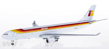 1:400 Hogan IBERIA AIRBUS A330-300 Passenger Airplane Diecast Aircraft Model