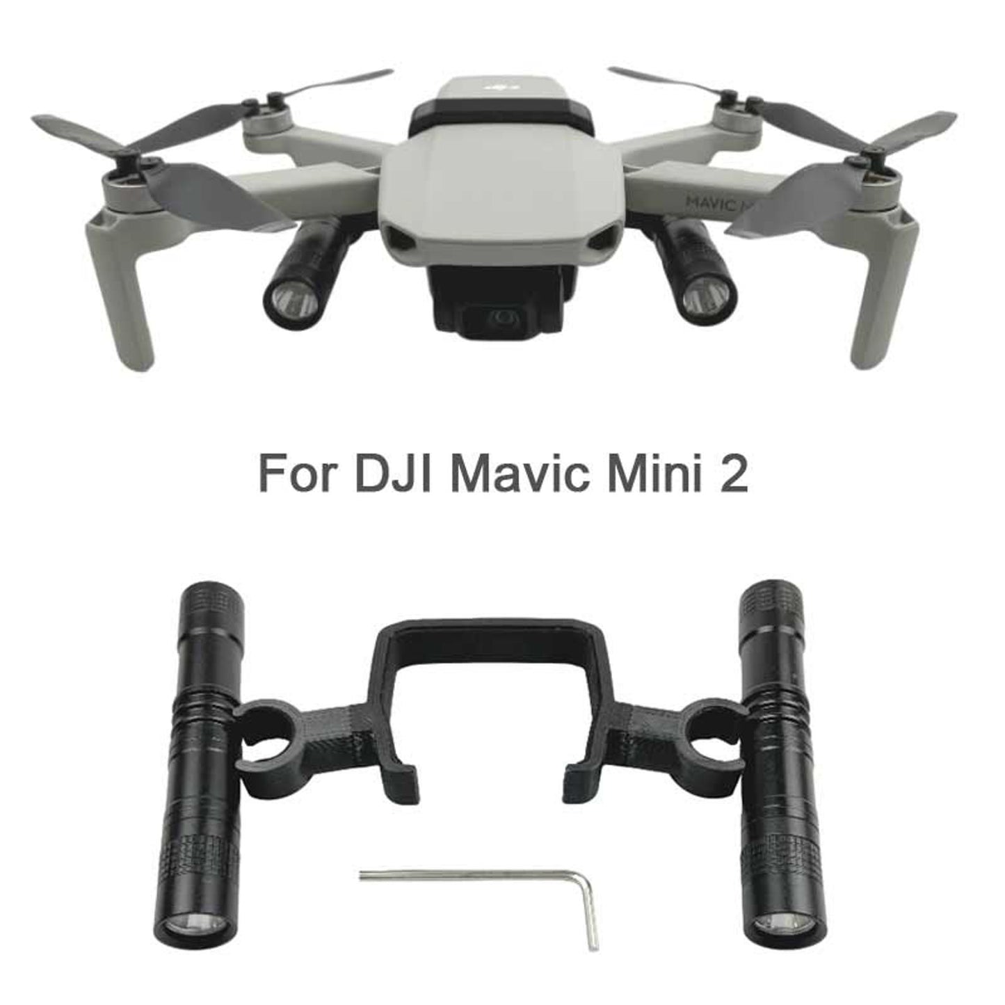 LED Light Night Flight Lamp Searchlight Flashlight for DJI Mavic Mini 2 Drone