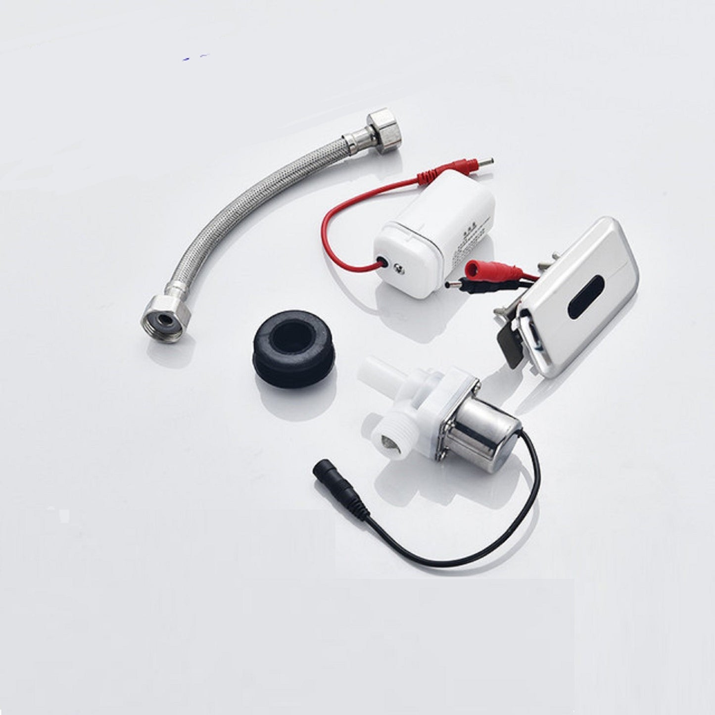 Automatic Ceramic Integrated Standing Urinals Sensor Flusher Flush Valve Kit a