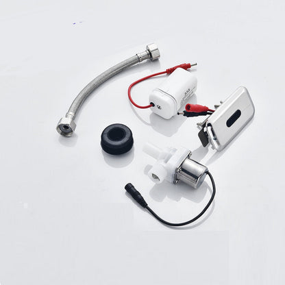 Automatic Ceramic Integrated Standing Urinals Sensor Flusher Flush Valve Kit a