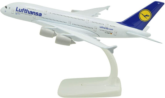 1:400 Airbus A380 Lufthansa Airlines Without Landing Gear Metal Airplane Model