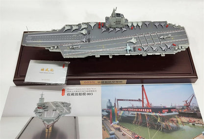 for FLOZ Chinese Navy 018 Fujian Ship Plane Carrier 1/1000 Ship Pre-built Model