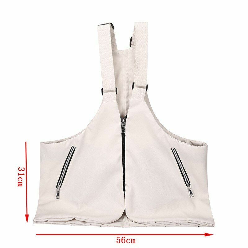 Multi-pockets Vest Jackets Streetwear Hiking Fishing Cotton Tactical Waistcoat