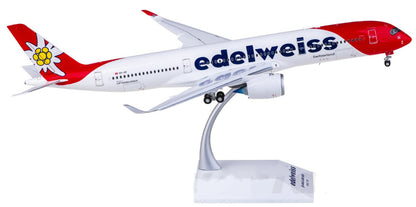 1:200 JC Wings Edelweiss Air Airbus A350-900XWB Passenger Diecast Airplane Model