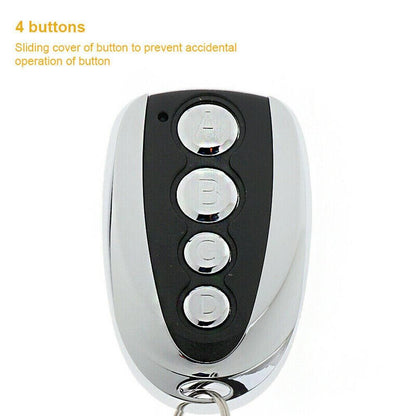 Universal 12V 433MHz Electric Cloning Gate Garage Door Open Remote Control Fob y