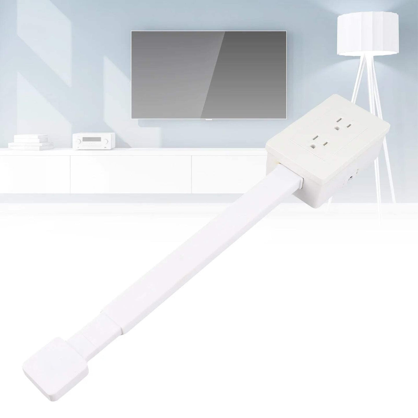 Power Socket Expander – 3 Prong 180° Rotating Outlet